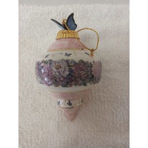 Bradford Edition Circle of Love Floral Inspirations Ornament